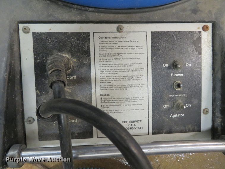 image for item DH0676 Force 1 insulation blower