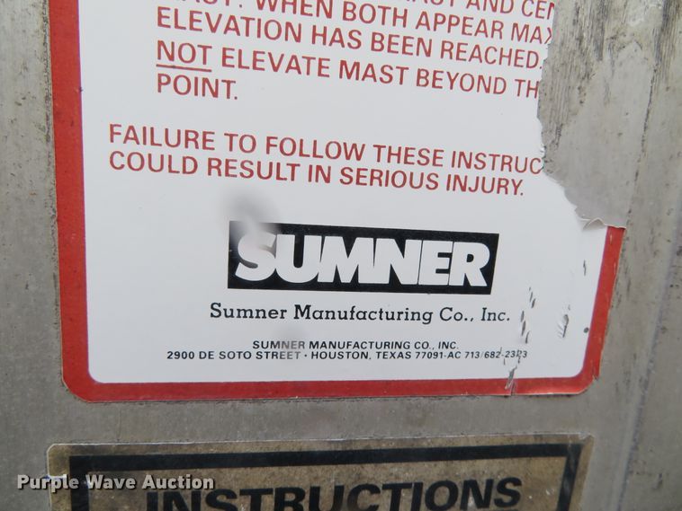 image for item DH0681 Sumner 750 lift