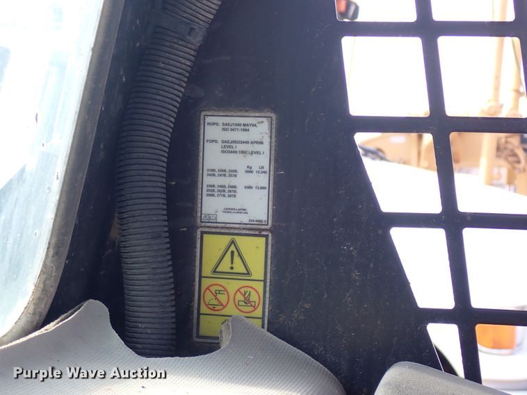 image for item DI8999 2007 Caterpillar 257B  Series 2 tracked skid steer loader