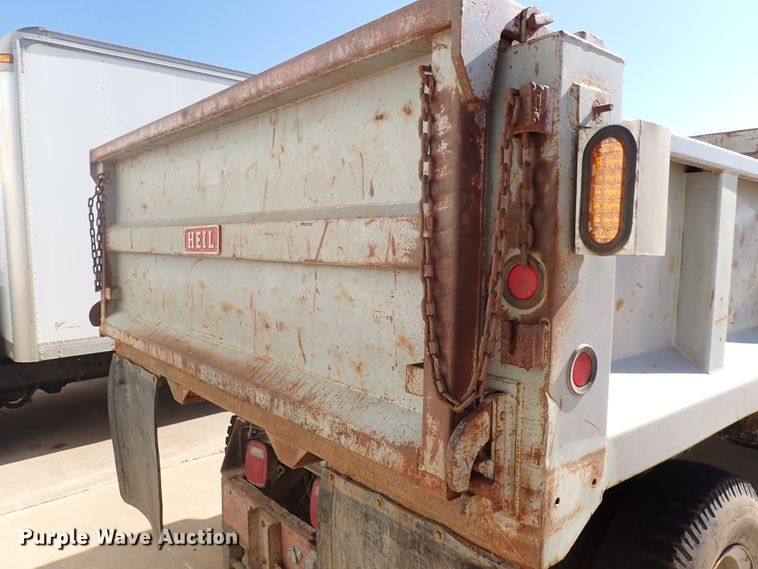 image for item DJ0012 1993 Ford F600  dump truck
