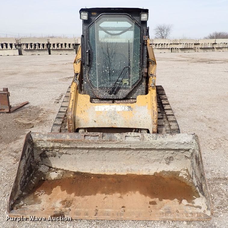 image for item DJ0022 Caterpillar 259B  Series 3 tracked skid steer loader