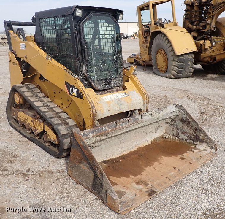 image for item DJ0022 Caterpillar 259B  Series 3 tracked skid steer loader
