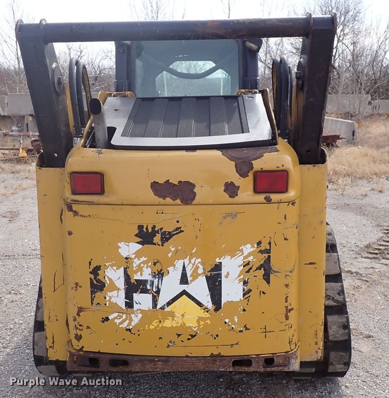 image for item DJ0022 Caterpillar 259B  Series 3 tracked skid steer loader