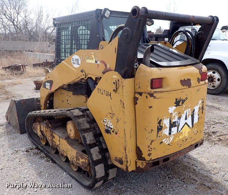 image for item DJ0022 Caterpillar 259B  Series 3 tracked skid steer loader