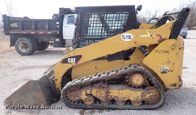image for item DJ0022 Caterpillar 259B  Series 3 tracked skid steer loader