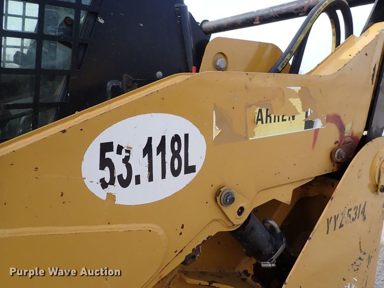 image for item DJ0022 Caterpillar 259B  Series 3 tracked skid steer loader