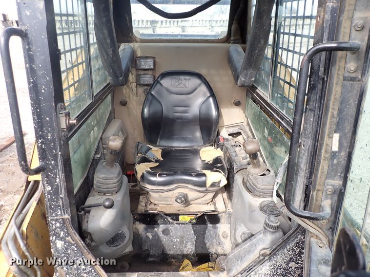 image for item DJ0022 Caterpillar 259B  Series 3 tracked skid steer loader