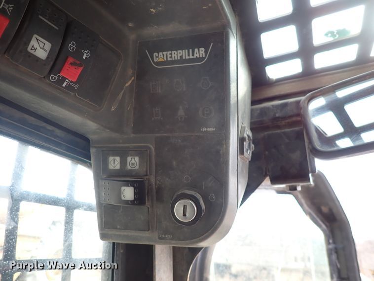 image for item DJ0022 Caterpillar 259B  Series 3 tracked skid steer loader