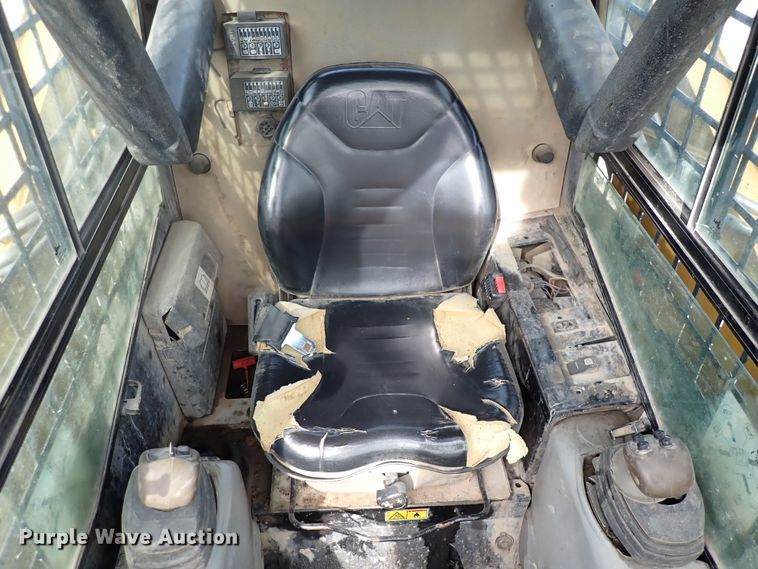 image for item DJ0022 Caterpillar 259B  Series 3 tracked skid steer loader