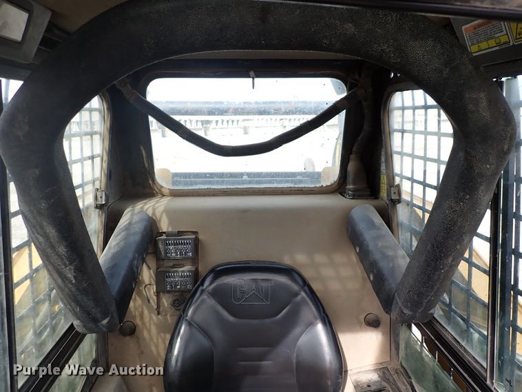 image for item DJ0022 Caterpillar 259B  Series 3 tracked skid steer loader