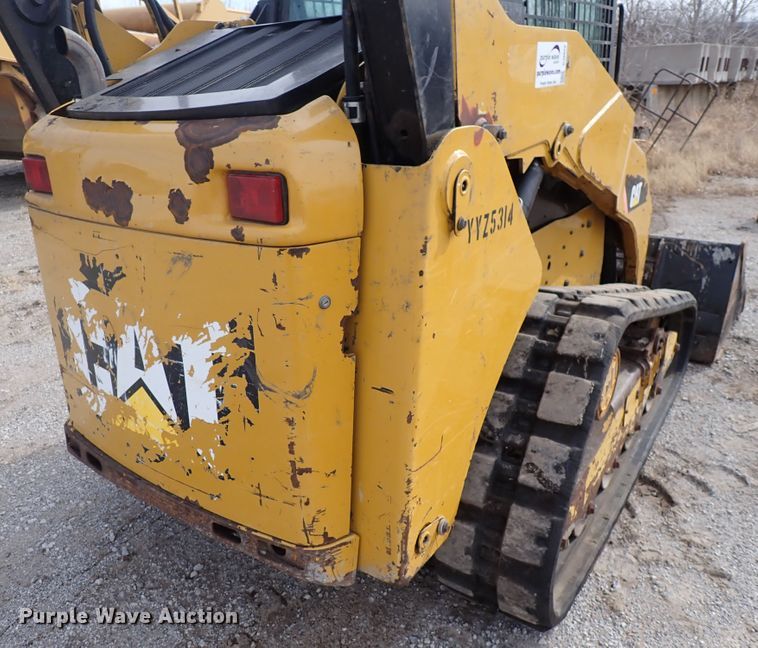 image for item DJ0022 Caterpillar 259B  Series 3 tracked skid steer loader