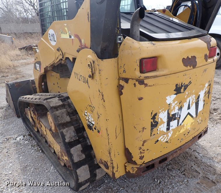 image for item DJ0022 Caterpillar 259B  Series 3 tracked skid steer loader