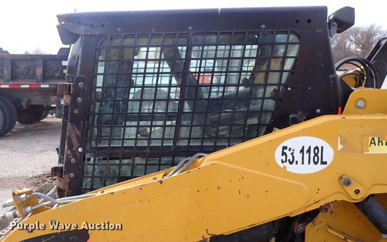 image for item DJ0022 Caterpillar 259B  Series 3 tracked skid steer loader