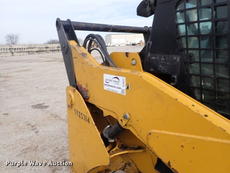 image for item DJ0022 Caterpillar 259B  Series 3 tracked skid steer loader