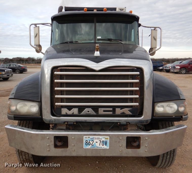 image for item DJ0379 2009 Mack Granite   dump truck