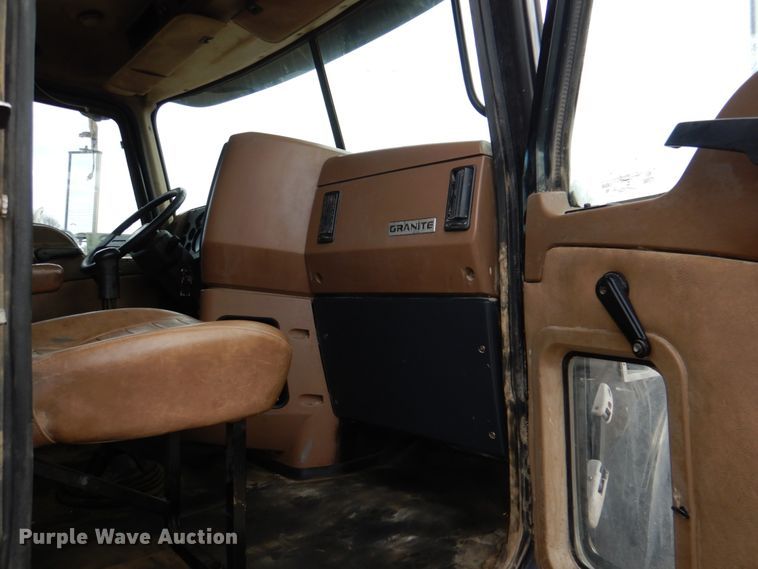 image for item DJ0379 2009 Mack Granite   dump truck