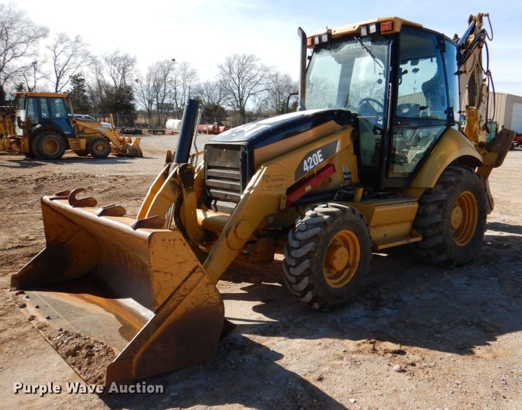 image for item DJ0380 2008 Caterpillar 420E  backhoe