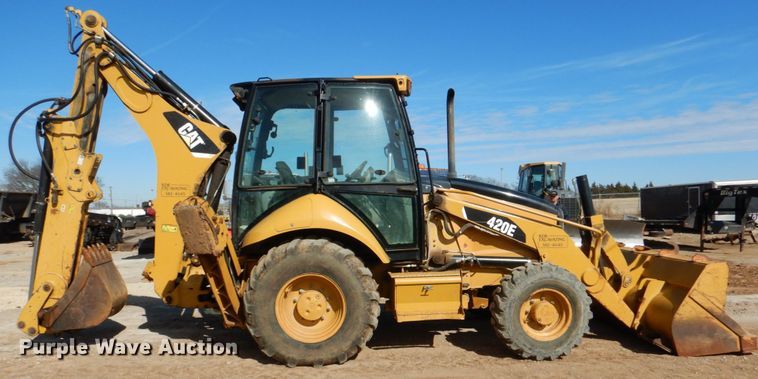 image for item DJ0380 2008 Caterpillar 420E  backhoe