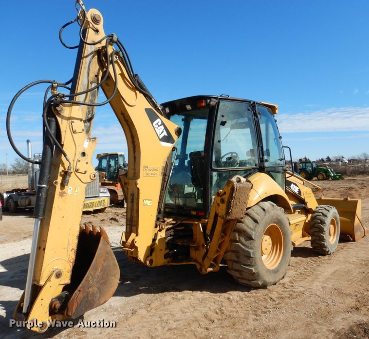 image for item DJ0380 2008 Caterpillar 420E  backhoe