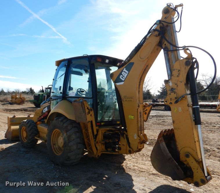 image for item DJ0380 2008 Caterpillar 420E  backhoe