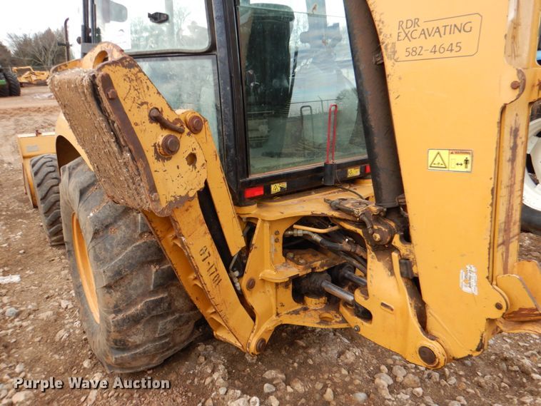 image for item DJ0380 2008 Caterpillar 420E  backhoe