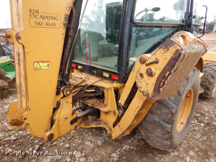 image for item DJ0380 2008 Caterpillar 420E  backhoe