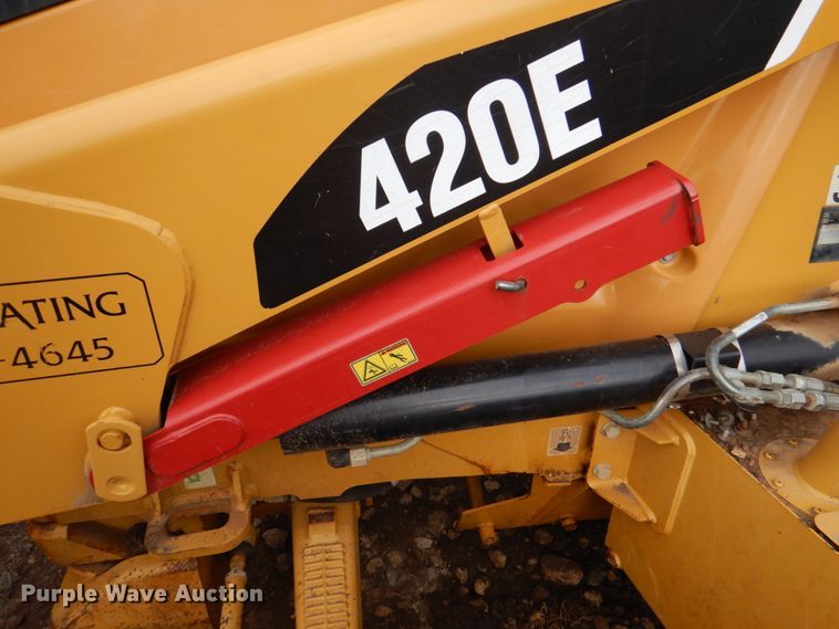 image for item DJ0380 2008 Caterpillar 420E  backhoe