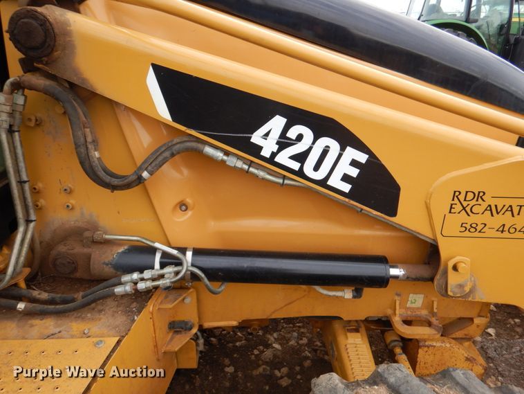 image for item DJ0380 2008 Caterpillar 420E  backhoe