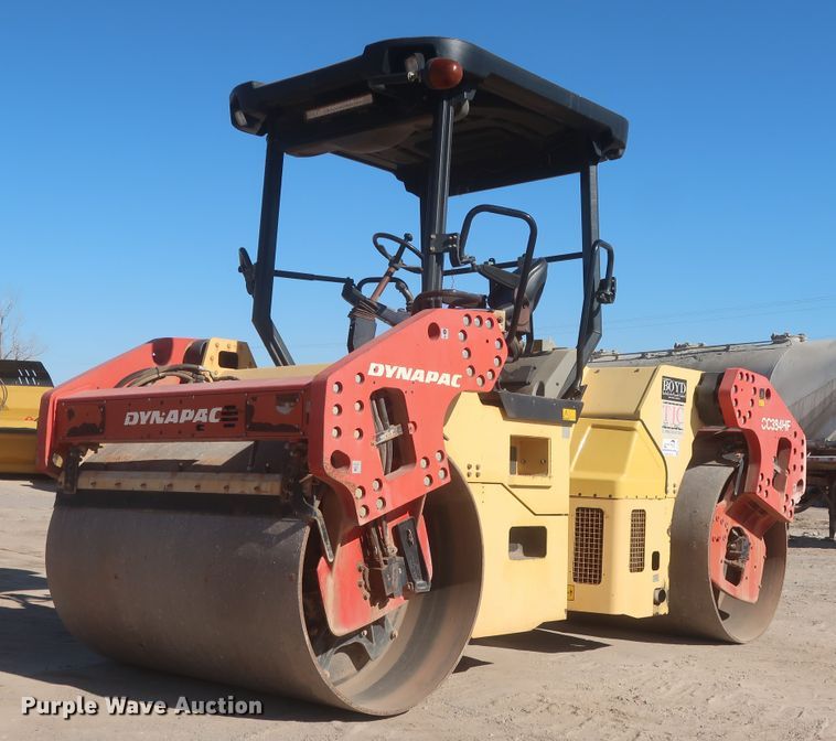 image for item DJ2298 2011 Dynapac CC384HF  double drum vibratory roller