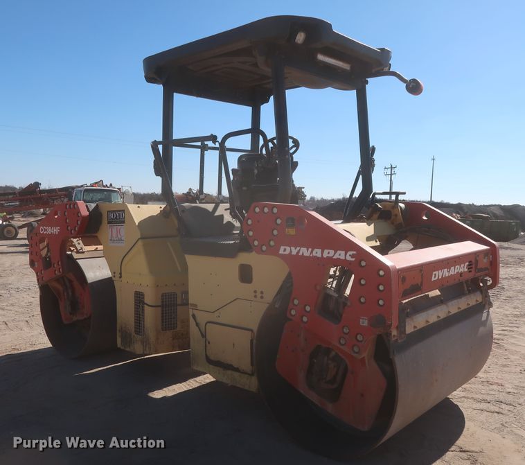 image for item DJ2298 2011 Dynapac CC384HF  double drum vibratory roller