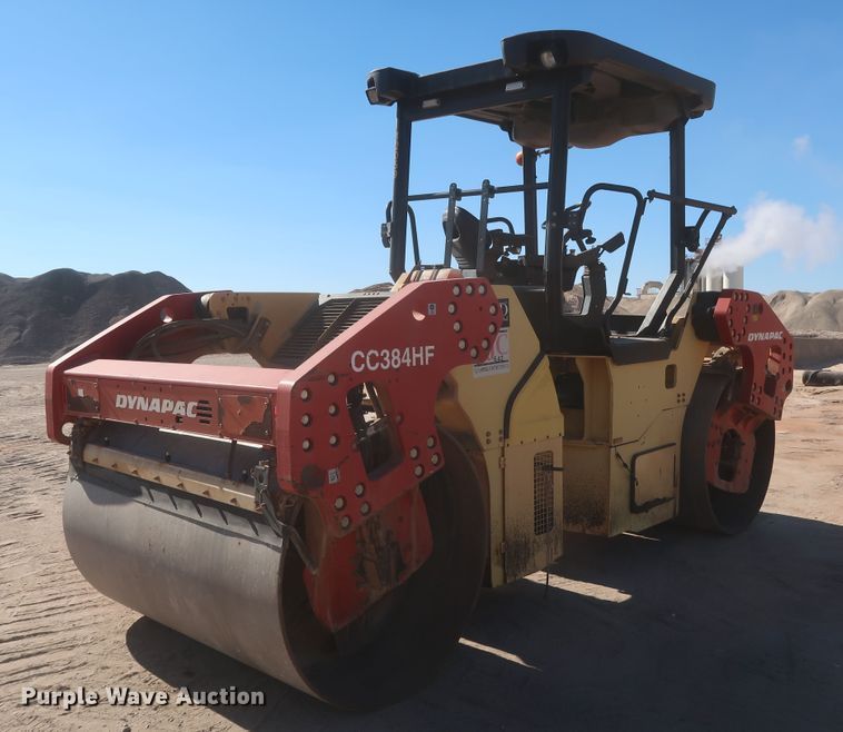 image for item DJ2298 2011 Dynapac CC384HF  double drum vibratory roller