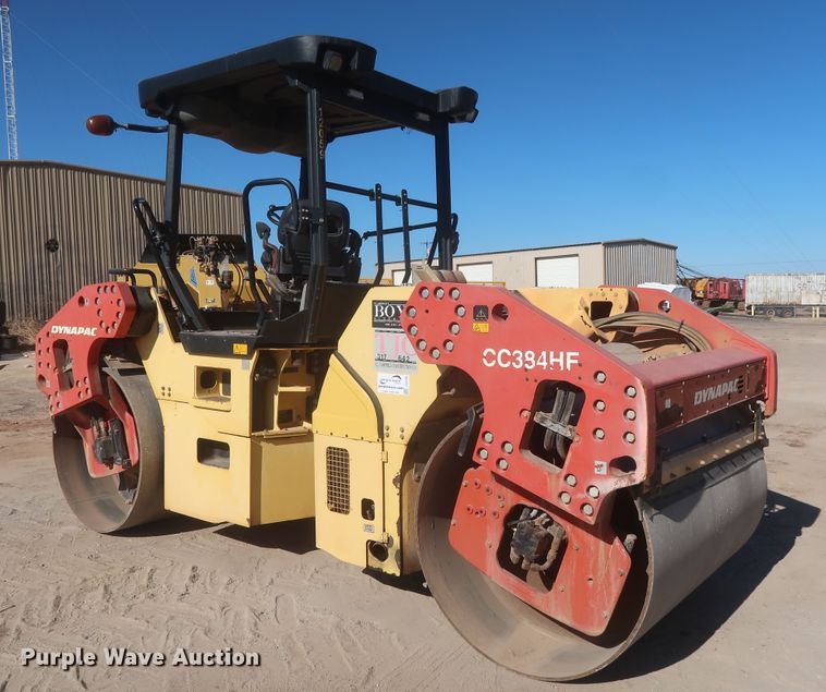 image for item DJ2298 2011 Dynapac CC384HF  double drum vibratory roller