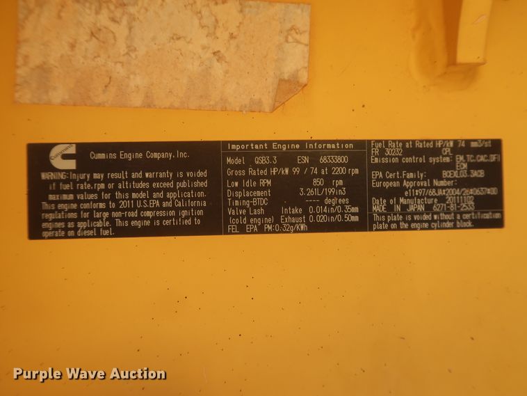 image for item DJ2298 2011 Dynapac CC384HF  double drum vibratory roller