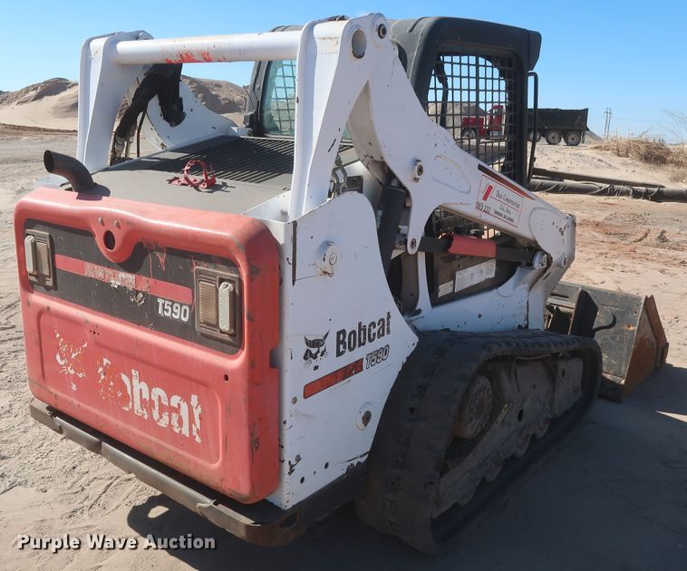 image for item DJ2301 2014 Bobcat T590  tracked skid steer loader