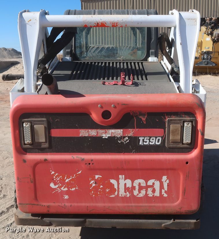 image for item DJ2301 2014 Bobcat T590  tracked skid steer loader