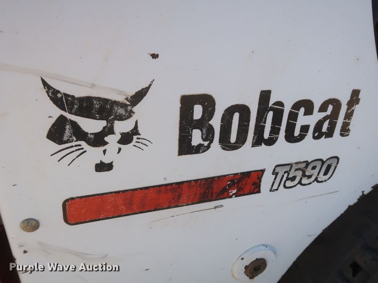 image for item DJ2301 2014 Bobcat T590  tracked skid steer loader