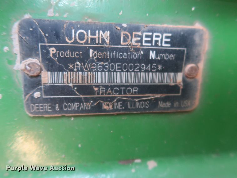 image for item DJ2302 2008 John Deere 9630 Scraper Special  tractor
