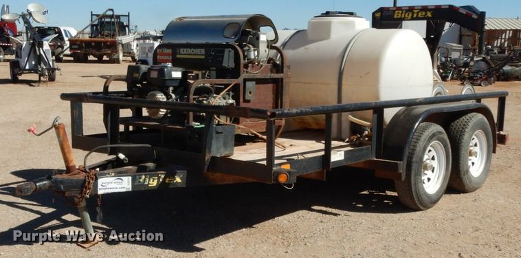 image for item DJ8219 2011 Big-Tex  utility trailer