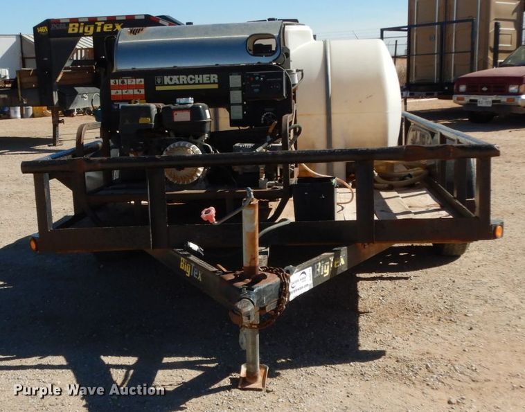 image for item DJ8219 2011 Big-Tex  utility trailer