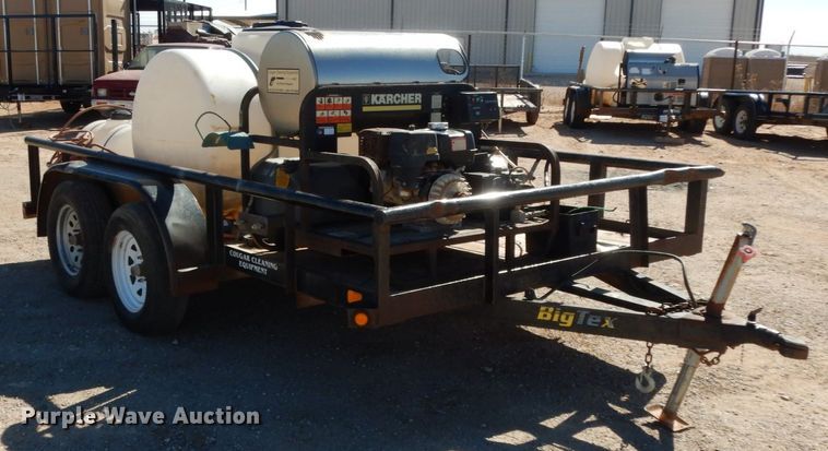 image for item DJ8219 2011 Big-Tex  utility trailer