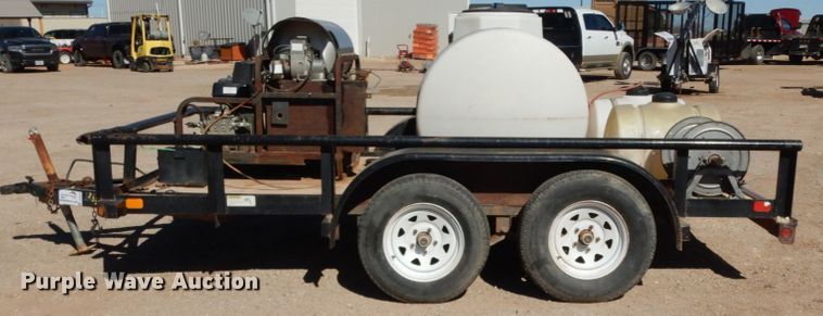 image for item DJ8219 2011 Big-Tex  utility trailer