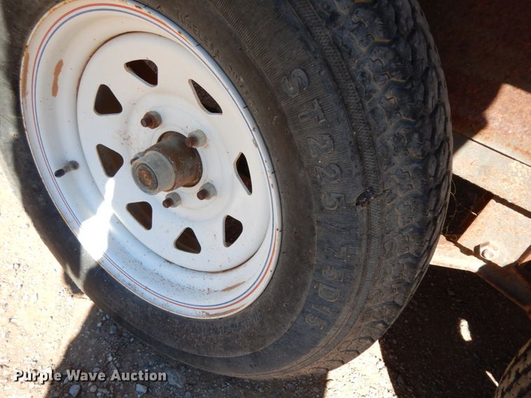 image for item DJ8219 2011 Big-Tex  utility trailer