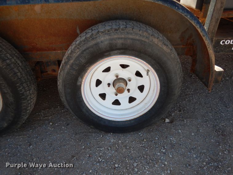 image for item DJ8219 2011 Big-Tex  utility trailer