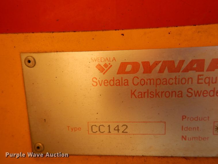 image for item DJ8238 Dynapac CC142  double drum vibratory roller