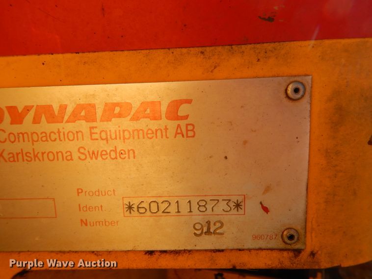 image for item DJ8238 Dynapac CC142  double drum vibratory roller