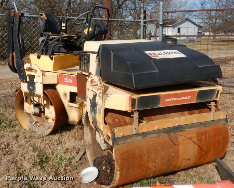 image for item DJ8242 2008 Dynapac CC142  double drum vibratory roller