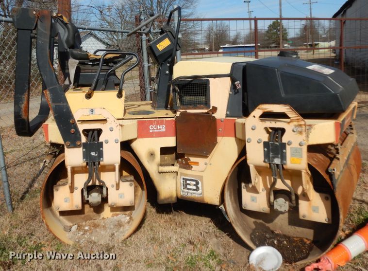 image for item DJ8242 2008 Dynapac CC142  double drum vibratory roller