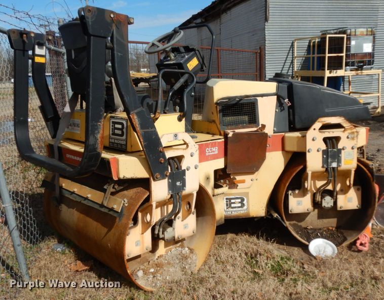 image for item DJ8242 2008 Dynapac CC142  double drum vibratory roller