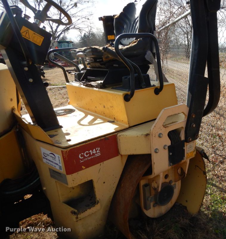 image for item DJ8242 2008 Dynapac CC142  double drum vibratory roller