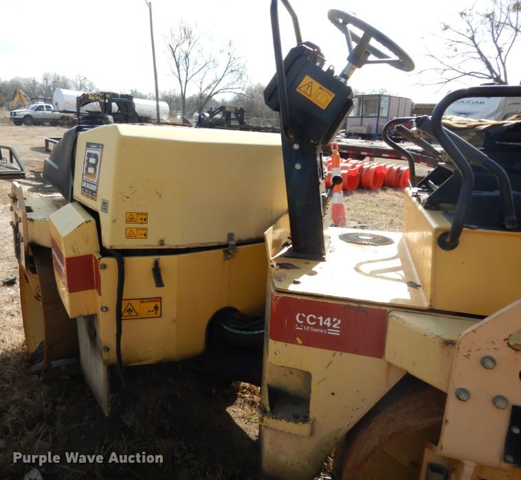 image for item DJ8242 2008 Dynapac CC142  double drum vibratory roller